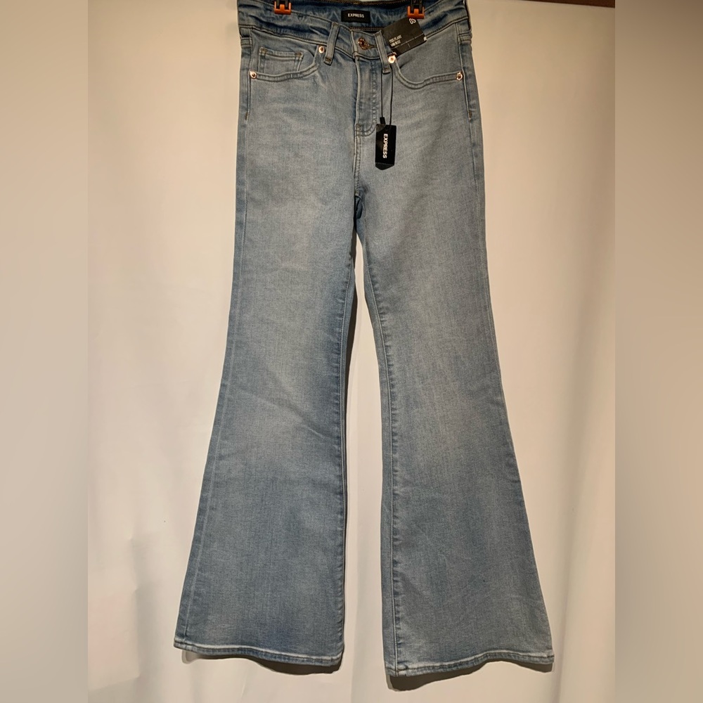 Express 70s flare jeans